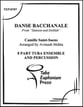 Danse Bacchanale Tuba Ensemble EEEETTTT and Percussion P.O.D. cover